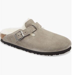 Birkenstock Boston Genuine Shearling Lined Clog - Sz 8-8.5 US, 39 EUB